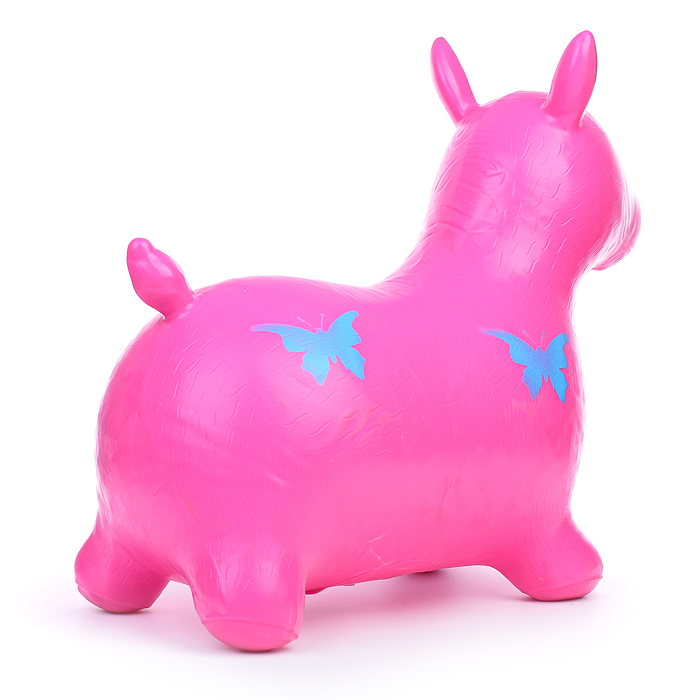 Прыгун "Ослик" 00-1676 цвет микс, с бабочками