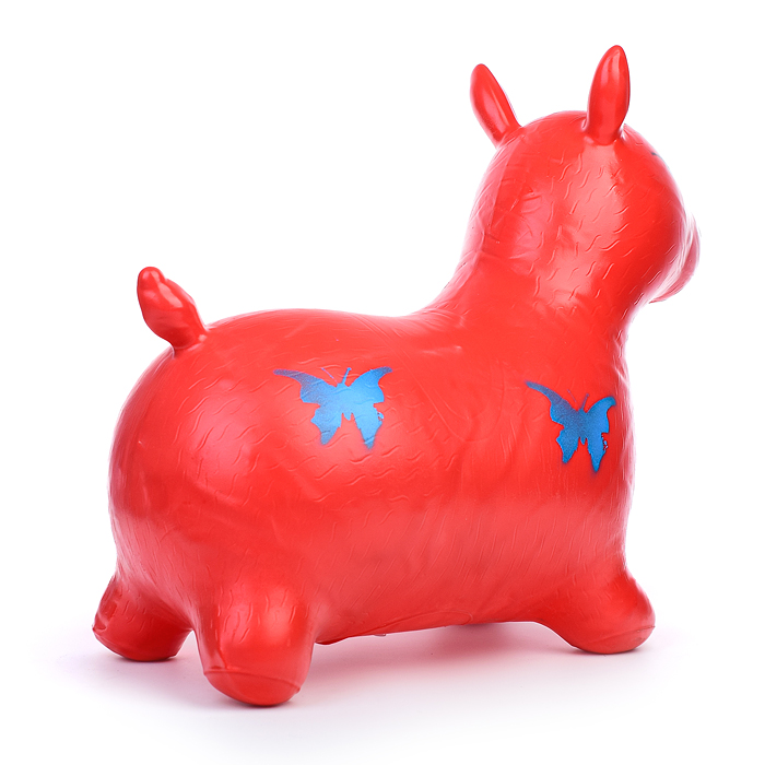 Прыгун "Ослик" 00-1676 цвет микс, с бабочками