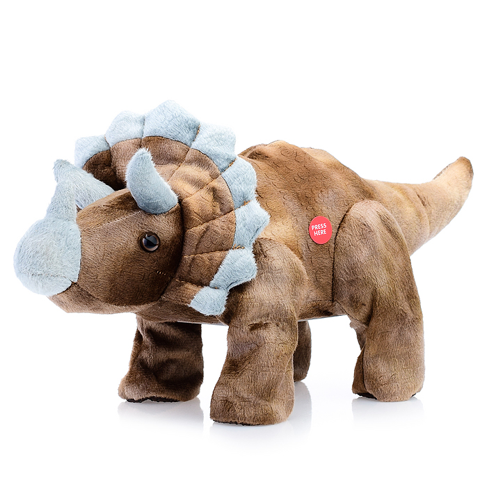 Динозавр мягкий T868 р/у, 27MHz в коробке