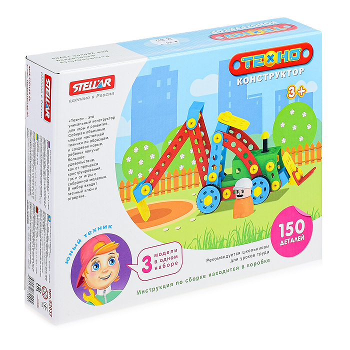 Конструктор Техно Стройка (150) 