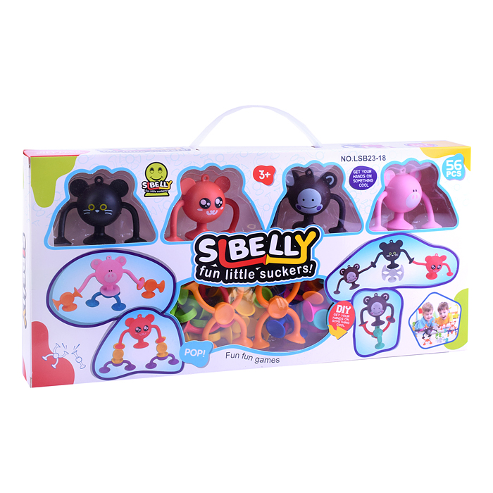 Конструктор LSB23-18 (56 дет.) в коробке