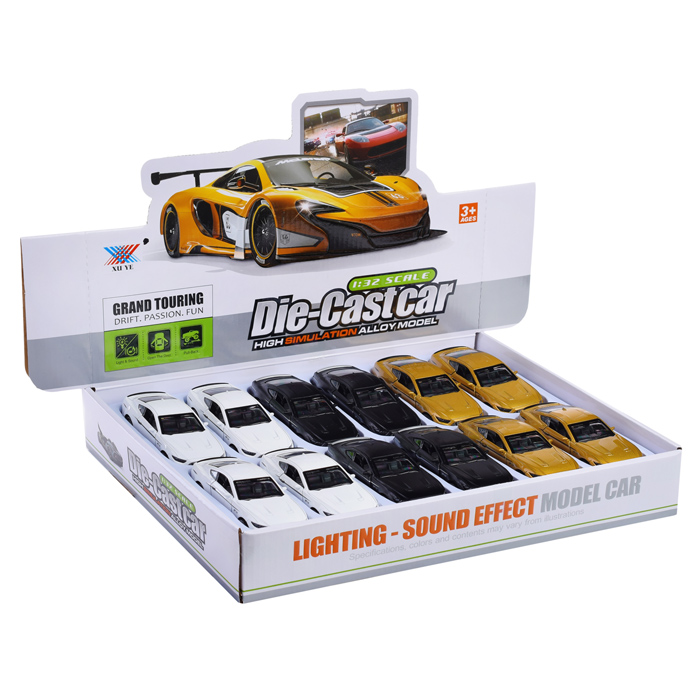 Машина металл K174B2 "Городское авто" в коробке