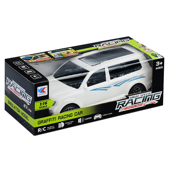 Машина 881-1AD "Люкс" р/у, 27MHz, с аккум, USB, в коробке