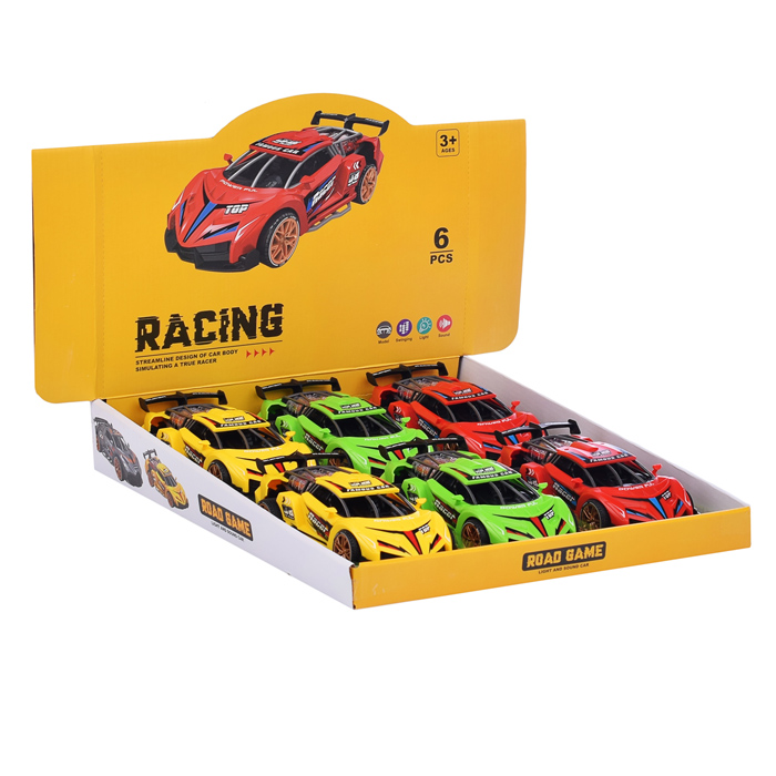 Машина D500-04 инерционная "Чемпион" в коробке