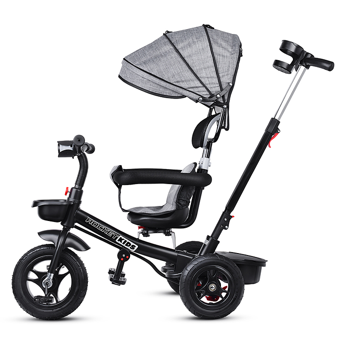 Велосипед 208-2 3-х колесный, серый