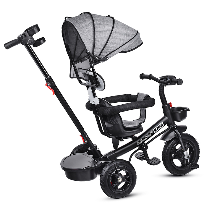 Велосипед 208-2 3-х колесный, серый