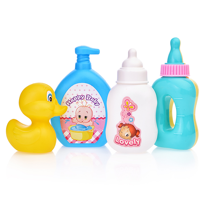 Пупс 6666-35 с аксессуарами, в сетке