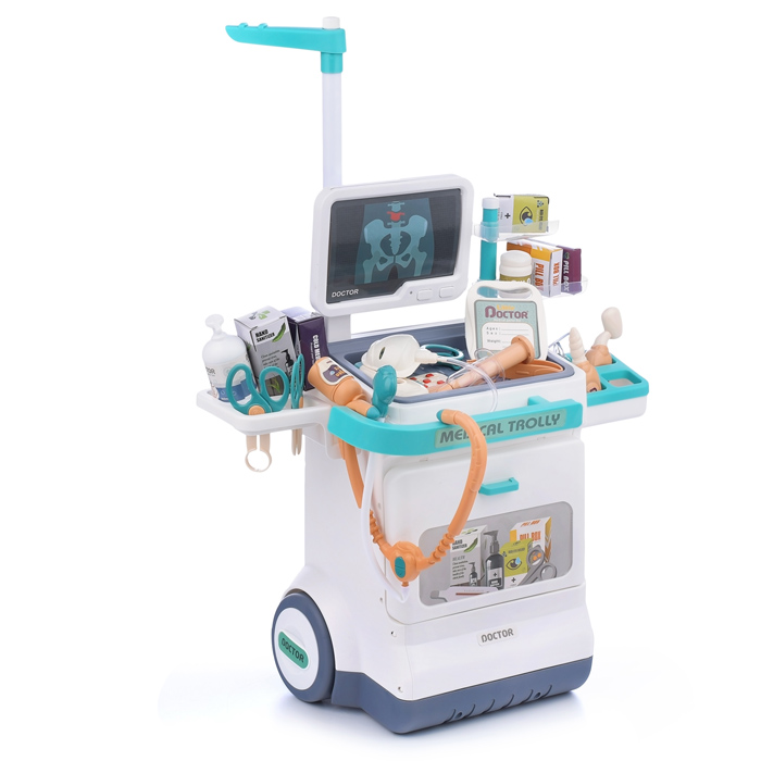 Фото к товару Игровой набор 660-90 "Доктор" (кардиограф большой + рентген), свет/звук, в коробке Игровой набор 660-90 "Доктор" (кардиограф большой + рентген), свет/звук, в коробке