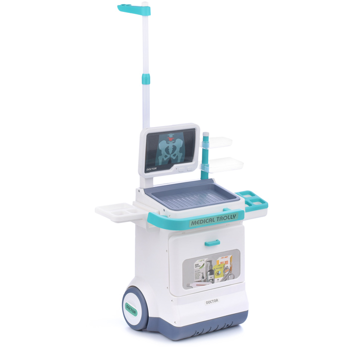 Фото к товару Игровой набор 660-90 "Доктор" (кардиограф большой + рентген), свет/звук, в коробке Игровой набор 660-90 "Доктор" (кардиограф большой + рентген), свет/звук, в коробке