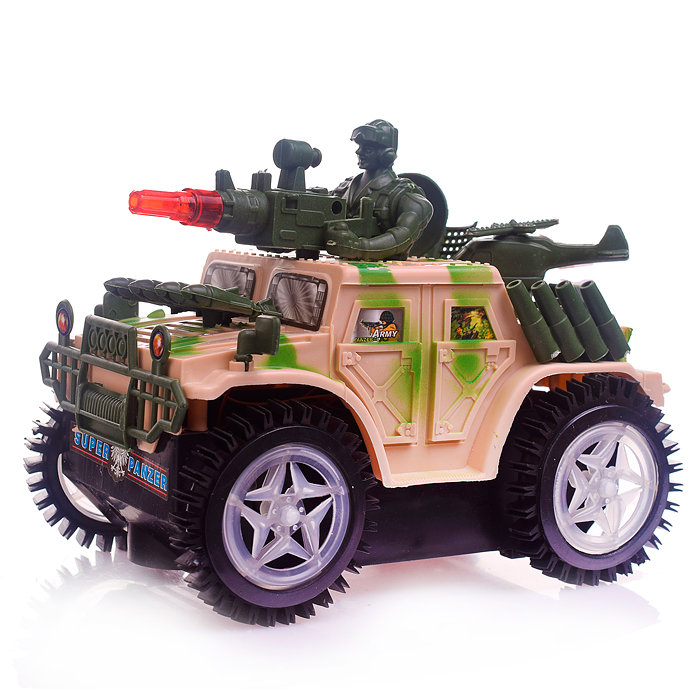 Машина 2051C "Танковая армия" на батарейках, в коробке