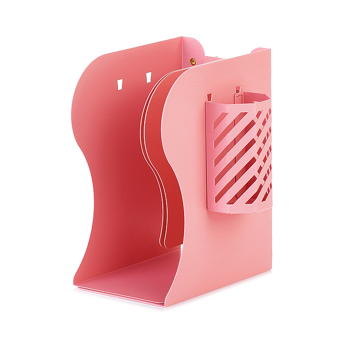 Подставка для учебников и книг "Slider" 19x14,7x9 см, металлическая, телескопическая, окраш