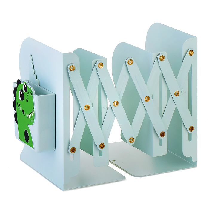 Фото к товару Подставка для учебников и книг "Croco" 19x14,7x9 см, металлическая, телескопическая, окраше Подставка для учебников и книг "Croco" 19x14,7x9 см, металлическая, телескопическая, окраше