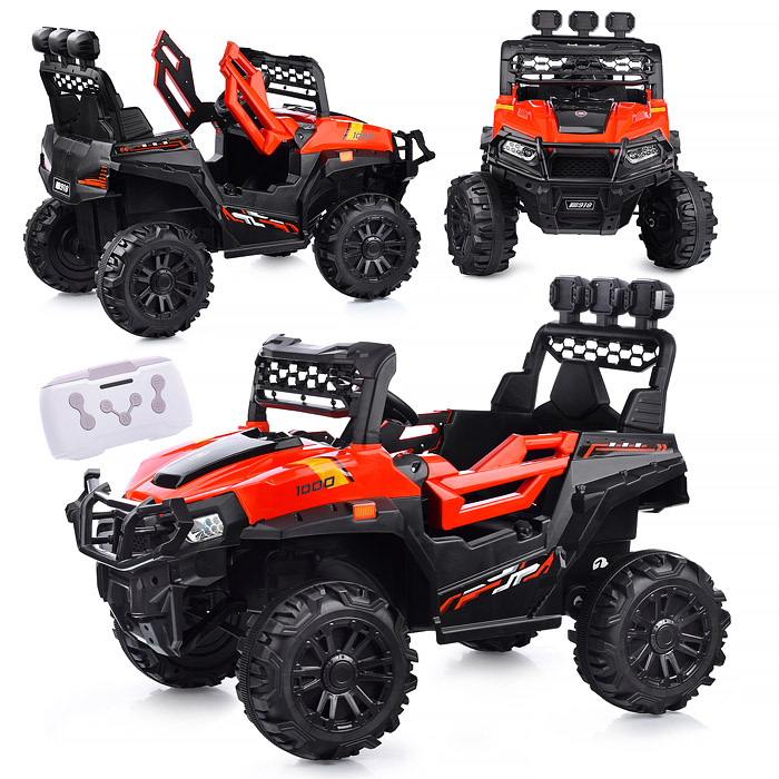 Электромобиль U023465Y "Багги кросс" с р/у управлением, четырехколесный, двухместный