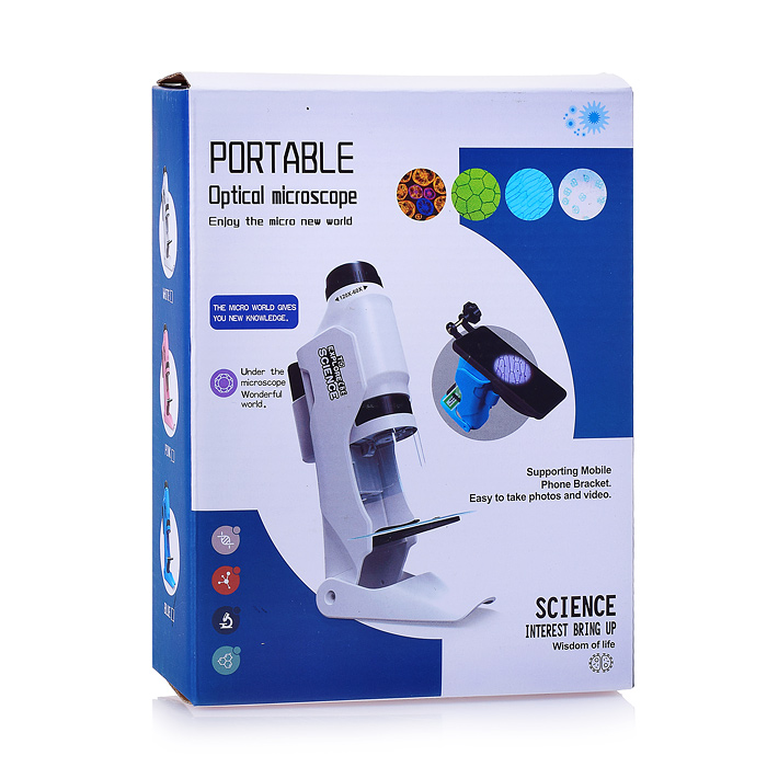 Микроскоп LZ8603 в коробке