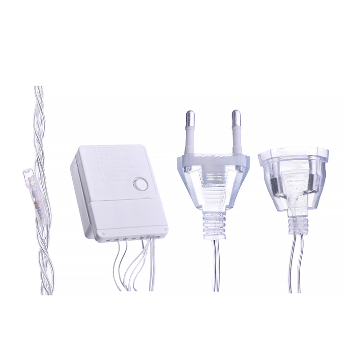 Электрогирлянда "Водопад" S1268-1, 1,5 * 2м., цветная