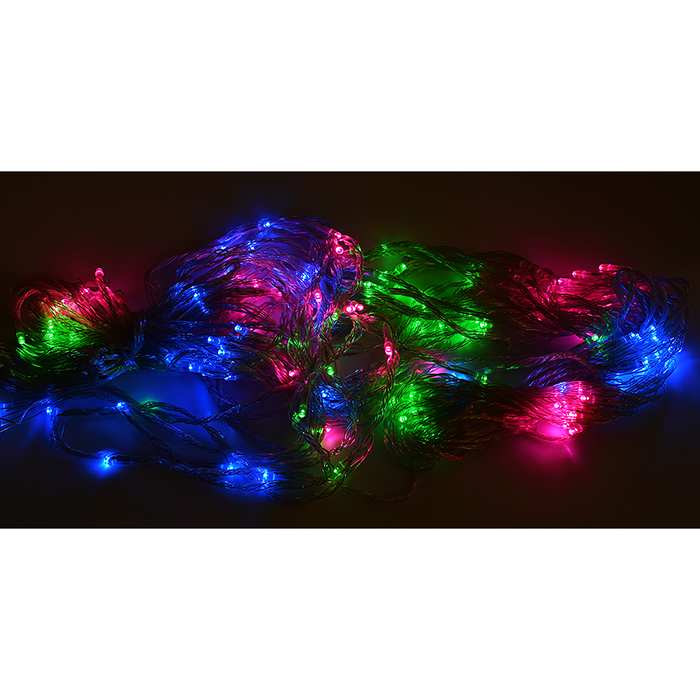 Электрогирлянда "Водопад" S1268-1, 1,5 * 2м., цветная
