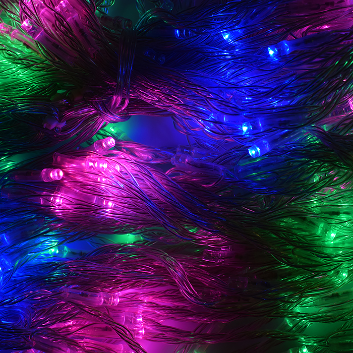 Электрогирлянда "Водопад" S1268-1, 1,5 * 2м., цветная