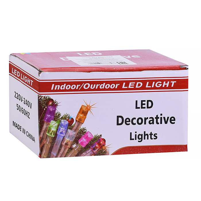 Электрогирлянда "Водопад" S1268-1, 1,5 * 2м., цветная