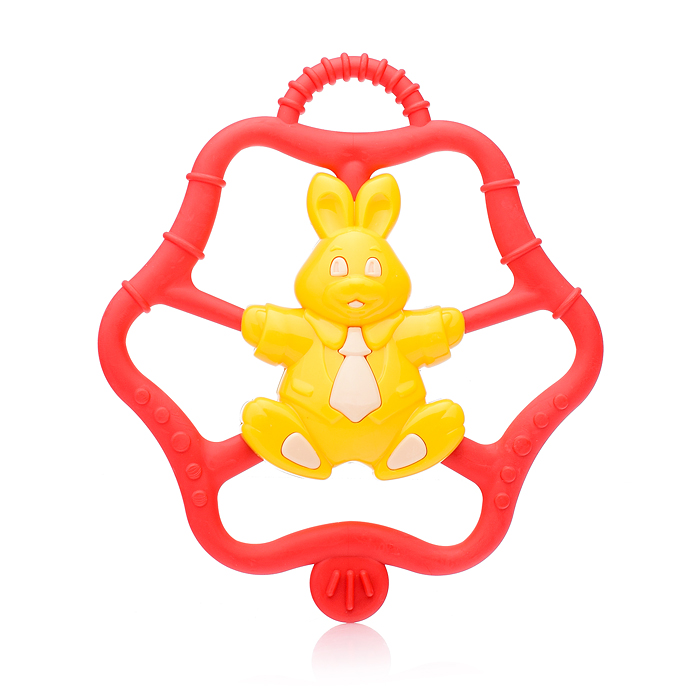 Погремушка-прорезыватель "Солнечные зверята"