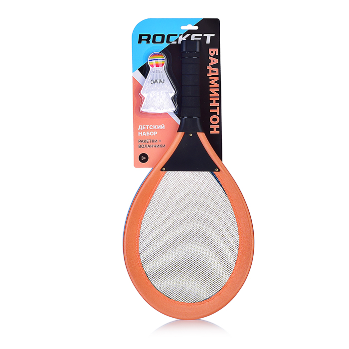 Бадминтон R0157-1 ROCKET (2 ракетки, 2 волана)