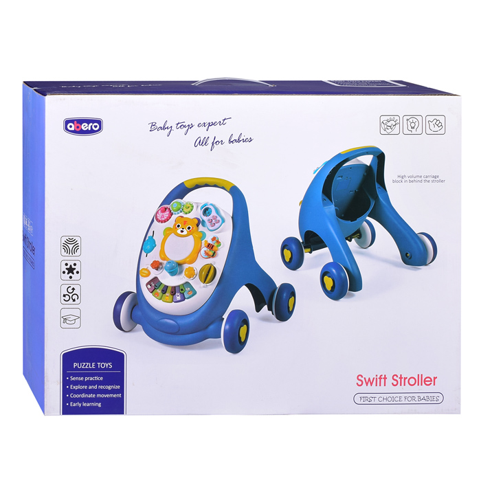 Ходунки QX-91167E "Медвежонок" в коробке