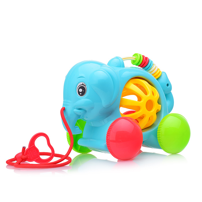 Каталка A0334-0337 "Животные" в ассортименте, в сетке