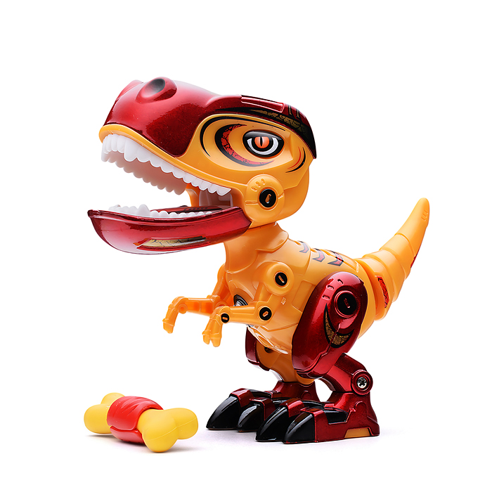 Динозавр MY66-Q1203G на батарейках, в коробке