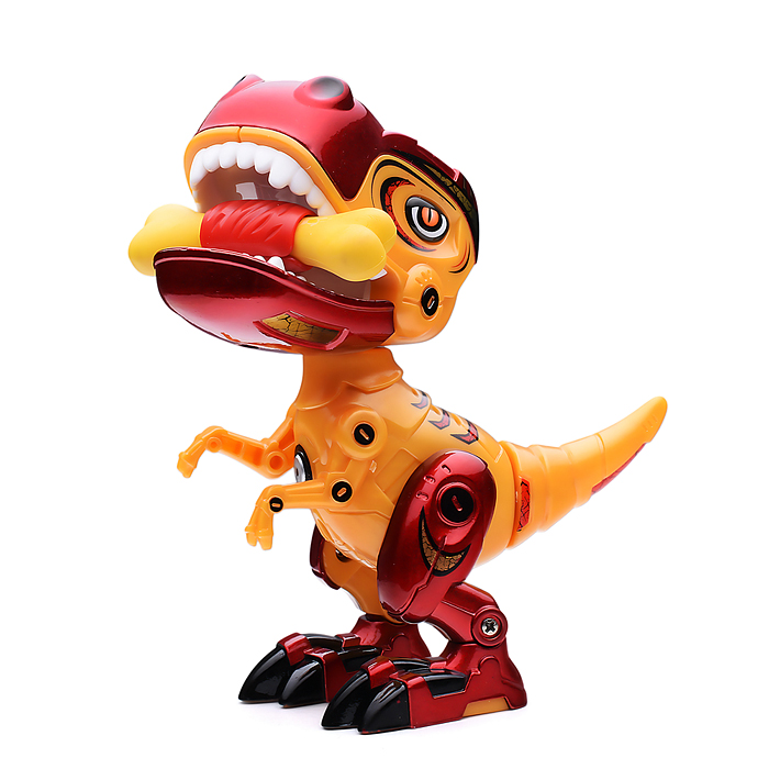 Динозавр MY66-Q1203G на батарейках, в коробке