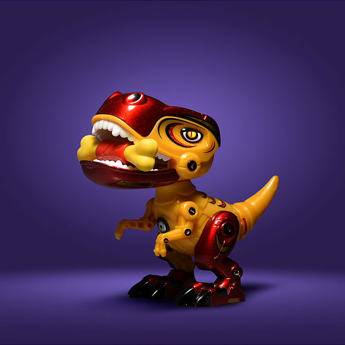 Динозавр MY66-Q1203G на батарейках, в коробке