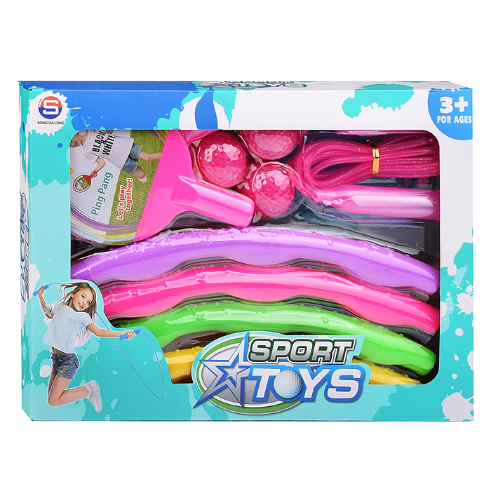 Набор спортивный 486-6 "В ритме спорта" в коробке