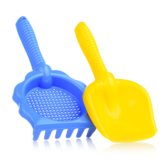 Фото к товару Песочный набор 2пр.(грабли-ситечко 25см, совок 26см) Песочный набор 2пр.(грабли-ситечко 25см, совок 26см)