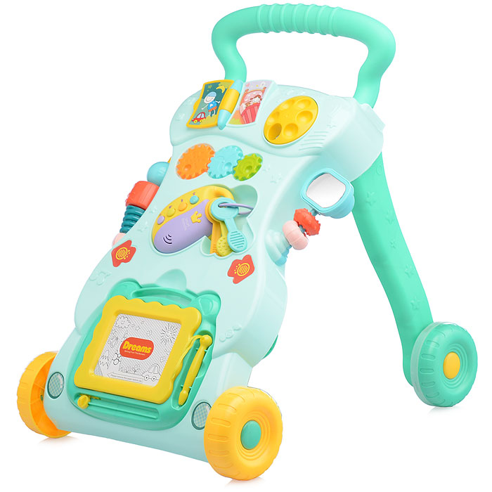 Игровой центр-Каталка HE0822 с доской для рисования, в коробке