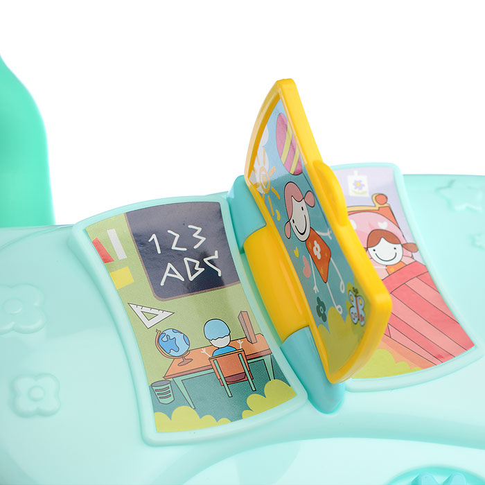 Игровой центр-Каталка HE0822 с доской для рисования, в коробке