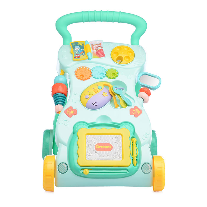 Игровой центр-Каталка HE0822 с доской для рисования, в коробке