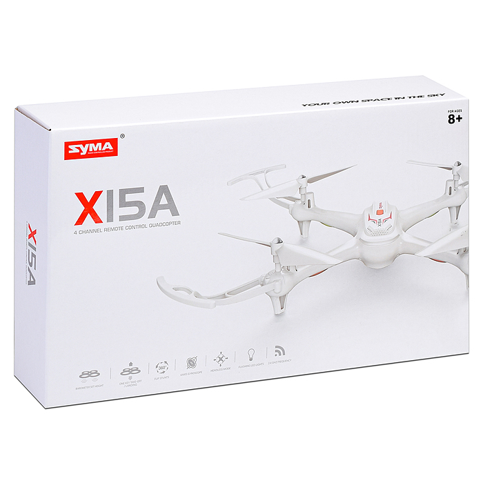Квадрокоптер X15A "Fox" р/у, в коробке