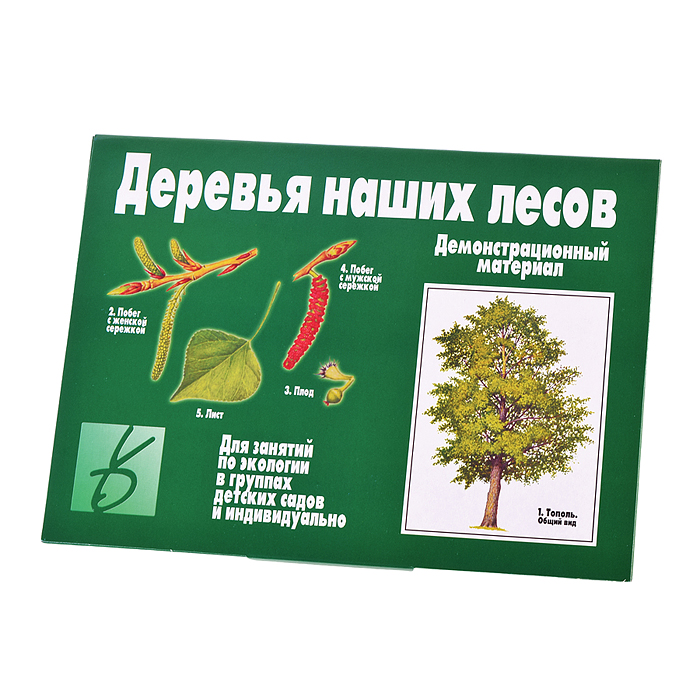 Настольная игра "Деревья наших лесов" 