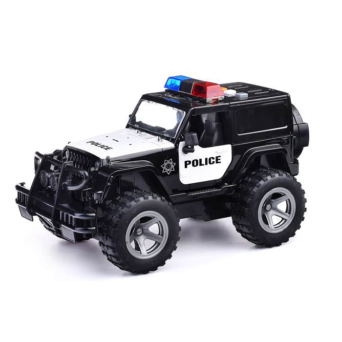 Машина WY392A "Полиция" 1:16 (свет, звук) в коробке 