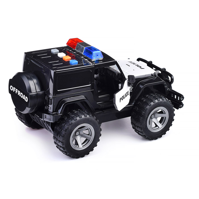 Машина WY392A "Полиция" 1:16 (свет, звук) в коробке 