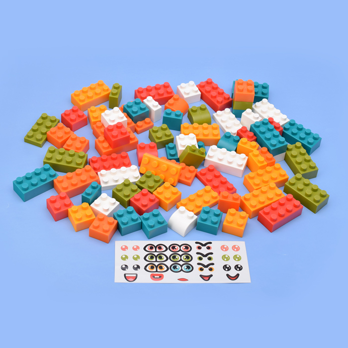 Конструктор S-Y033 "Строим сами" (73 дет.) в коробке