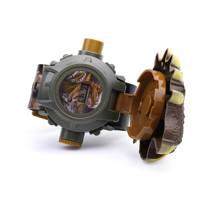 Часы-проектор 3055B "Динозавр" на листе