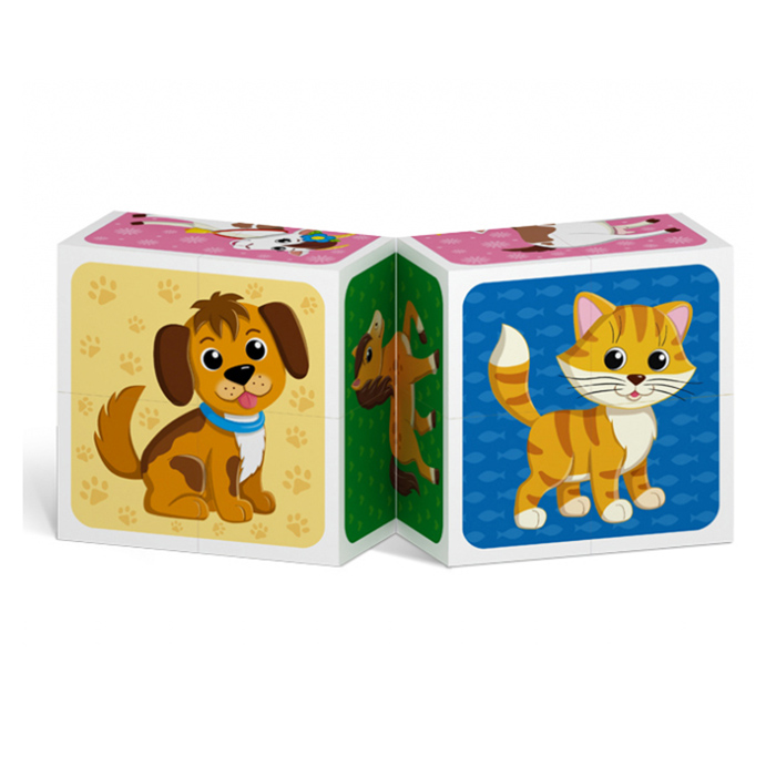 Кубик трансформер "Животные"