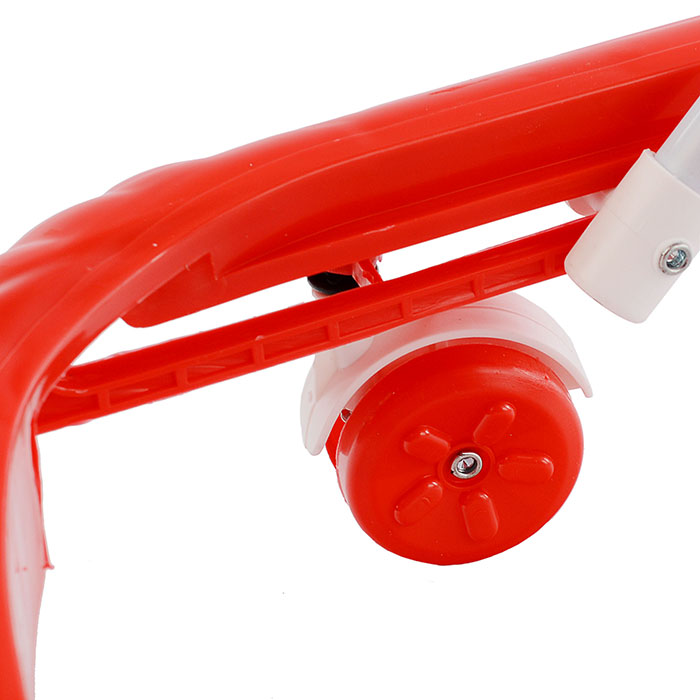 Ходунки 902-B-5 "Бабочка с цветочками" (красный) в пакете