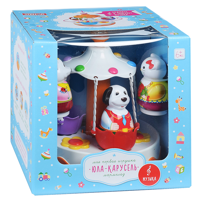 Фото к товару Юла-карусель "Мармелад" Юла-карусель "Мармелад"