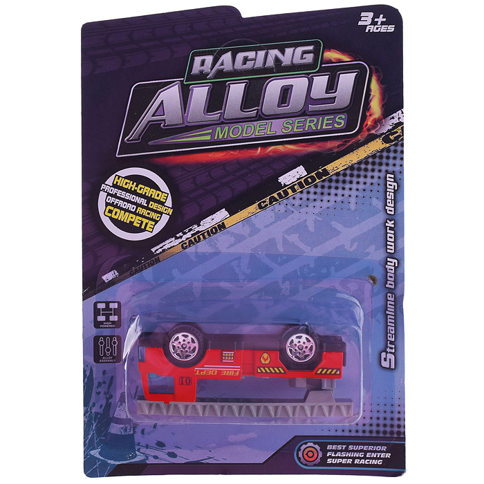 Машина S903-3 (металл.) в ассортименте, на листе