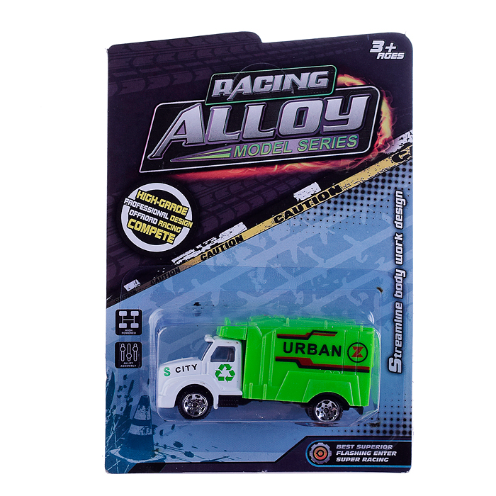 Машина S225-4 (металл.) в ассортименте, на листе