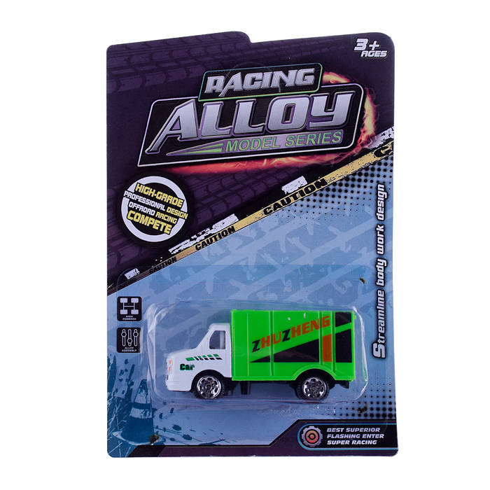 Машина S225-4 (металл.) в ассортименте, на листе