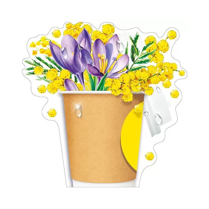 Украшение на скотче "100% Мартучино"