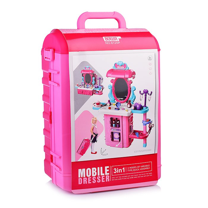 Игровой набор 8125P "Стилист" в чемодане