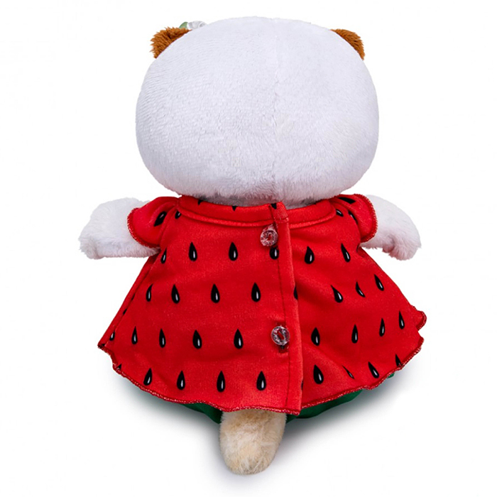 Фото к товару Кошка Ли-Ли BABY в костюмчике "Клубничка" Кошка Ли-Ли BABY в костюмчике "Клубничка"