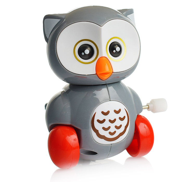 Заводная игрушка 6621 "Сова" в пакете